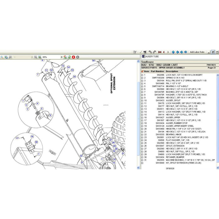 SUNFLOWER NORTH AMERICA EPC PARTS CATALOG 2020