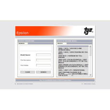 TYE EPC SPARE PARTS CATALOG 2020