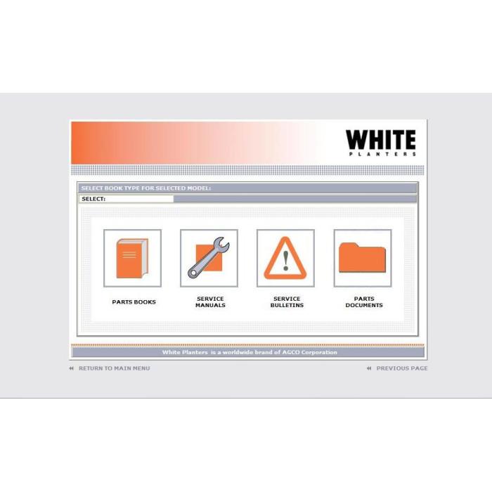White Planters North America EPC parts catalog + service 2020