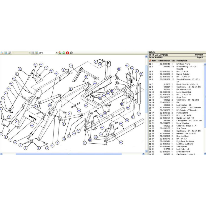 WHITE NORTH AMERICA EPC SPARE PARTS CATALOG 2020