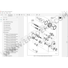 Allison Transmission CLT CLBT 755 755DB parts manual