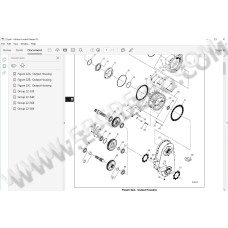 Allison Transmission CLT CLBT 755 755DB parts manual