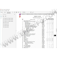 Allison Transmission CLT CLBT 755 755DB parts manual