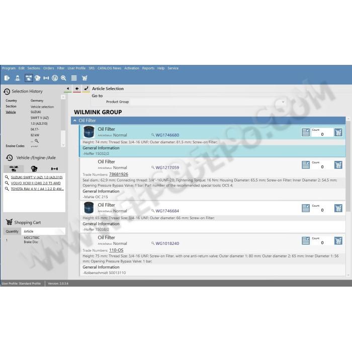 TECDOC DVD 1Q/2019
