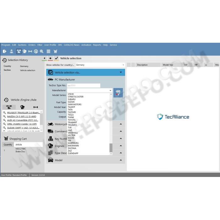 TECDOC DVD 1Q/2019