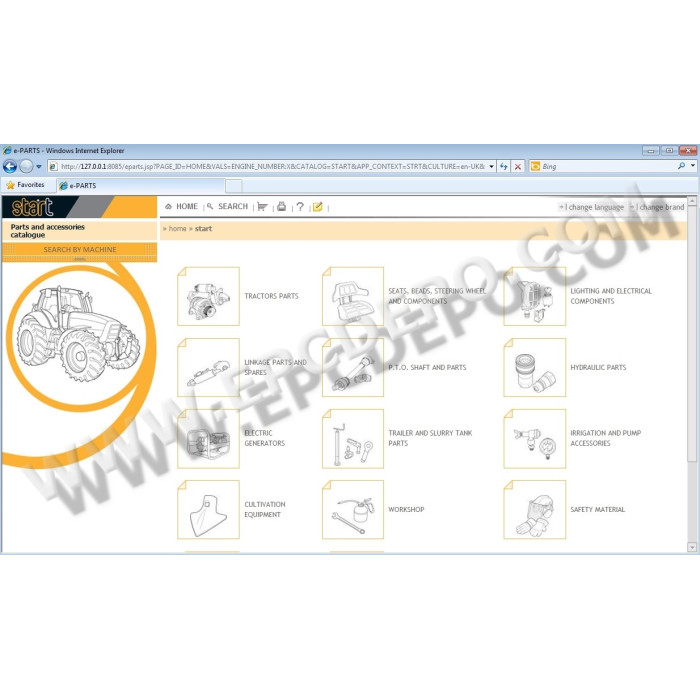 HURLIMANN SDF 2012 EPC PARTS & SERVICE CATALOG