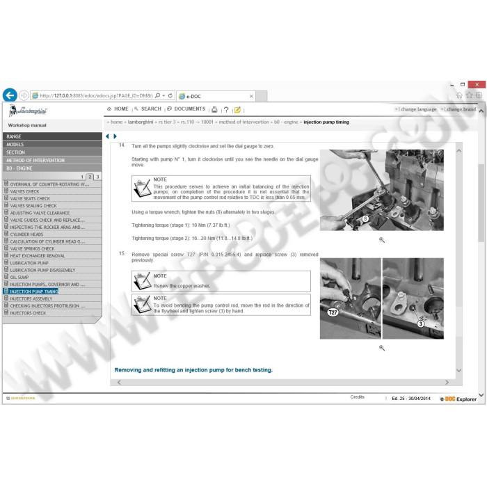 DEUTZ-FAHR / HURLIMANN / LAMBORGHINI / SAME SDF 2014