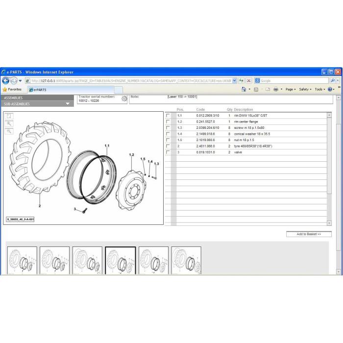 SAME SDF 2012 EPC PARTS & SERVICE CATALOG
