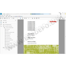 CLAAS WEBTIC OFFLINE 2015 SERVICE & REPAIR DOCUMENTATION CATALOG