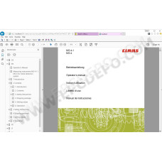 CLAAS WEBTIC OFFLINE 2015 SERVICE & REPAIR DOCUMENTATION CATALOG