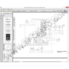 Fendt Tractor 700 / 800 Vario workshop service manual