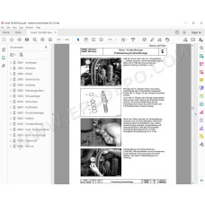 Fendt Tractor 700 / 800 Vario workshop service manual DE