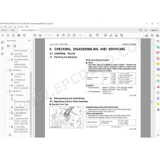 Kubota Loader LA513 LA723 LA853 workshop service manual