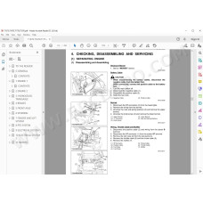 Kubota Tractor T1570 T1670 T1770 T1870 service manual