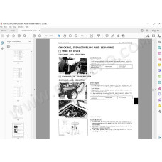 Kubota Mower F2000 F2100 F2100E F2400 service manual