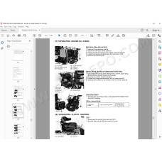 Kubota Mower F2000 F2100 F2100E F2400 service manual