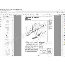 Kubota Mower F2260 F2560 F2560E F3060 F3560 service manual