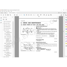 Kubota Rotary Mower RC72-38 workshop service manual
