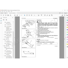 Kubota Rotary Mower RC72-38 workshop service manual