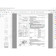 Kubota Tractor B2410 B2710 B2910 B7800HSD service manual