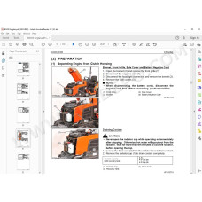 Kubota Tractor B3200 workshop service manual