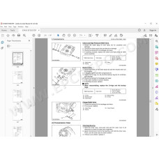 Kubota Tractor B7400 B7500 workshop service manual