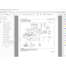 Kubota Tractor BX1800 BX2200 workshop service manual