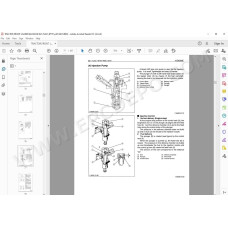 Kubota Tractor B21 Loader TL421 Backhoe BT751 workshop service manual