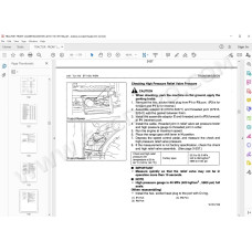 Kubota Tractor L48 Loader TL1150 Backhoe BT1100 workshop service manual