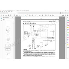 Kubota Tractor L48 Loader TL1150 Backhoe BT1100 workshop service manual