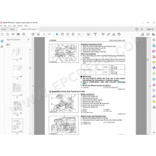 Kubota Tractor M4900 M5700 workshop service manual