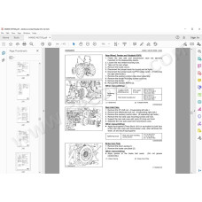 Kubota Tractor M4900 M5700 workshop service manual
