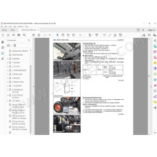 Kubota Tractor M95X M105X M125X workshop service manual