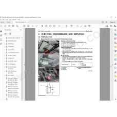 Kubota Tractor M95X M105X M125X workshop service manual