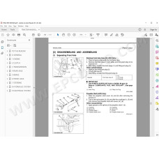 Kubota Tractor MX5000 workshop service manual