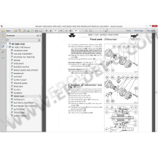 Massey Ferguson Tractor MF3000 / MF3100 service manual
