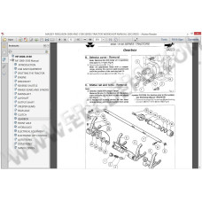 Massey Ferguson Tractor MF3000 / MF3100 service manual