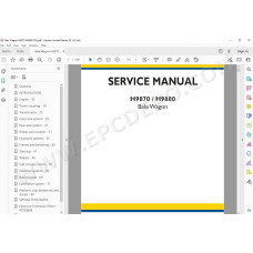 New Holland Bale Wagon H9870 H9880 service & repair manual