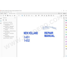 New Holland Disc Mower Conditioner 1431 1432 service manual
