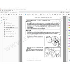 New Holland Disc Mower Conditioner Discbine 313 316 service manual
