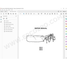 New Holland Disc Mower HM234 HM235 HM236 service manual