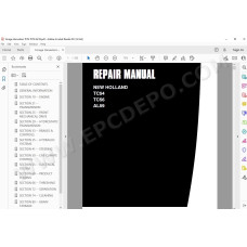 New Holland Forage Harvester TC54 TC56 AL59 service manual