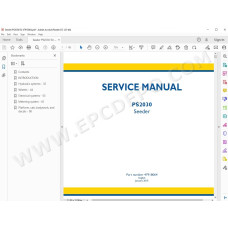 New Holland Seeder PS2030 service manual
