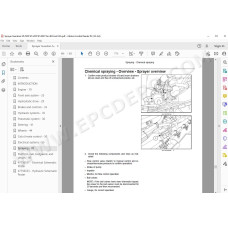 New Holland Sprayer Guardian SP.295F SP.300F SP.345F SP.400F Tier 4B service manual