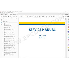 New Holland Sprayer Defensor SP3500 Tier 3 service manual
