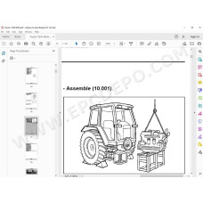 New Holland Tractor 7630 8030 service manual
