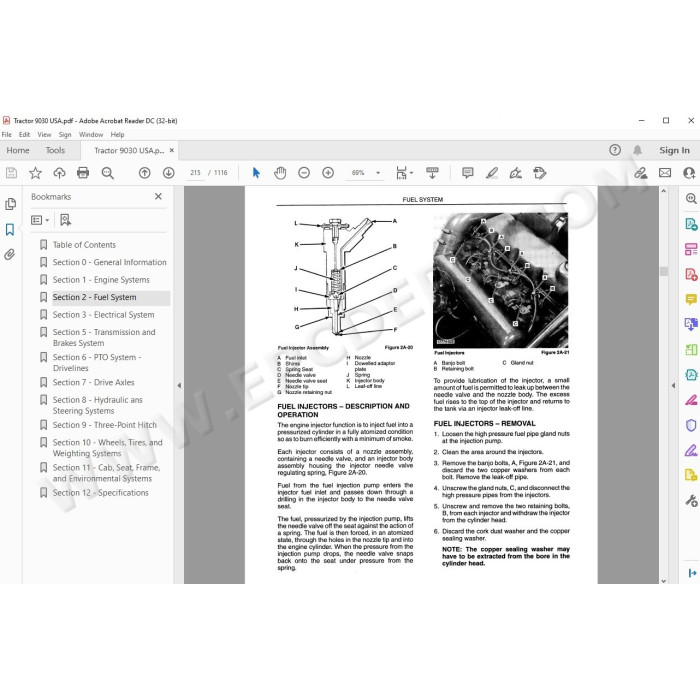 New Holland Tractor 9030 service & repair manual
