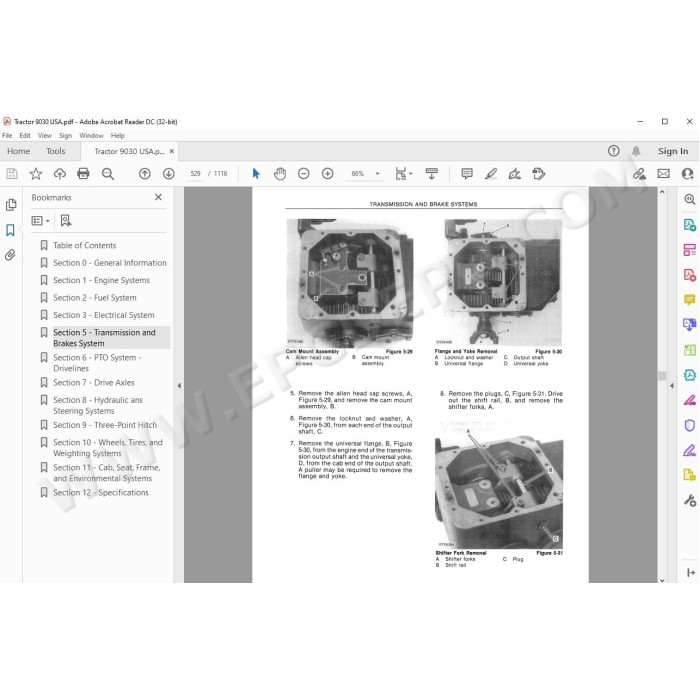 New Holland Tractor 9030 service & repair manual