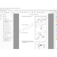 New Holland Tractor Boomer 24 Tier 4B service manual
