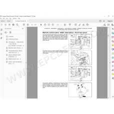 New Holland Tractor Boomer 30 35 service manual